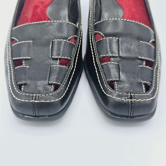 Aerosol Whats What Pump Leather Womens Size 5.5 1.5" Heel - Picture 3 of 10